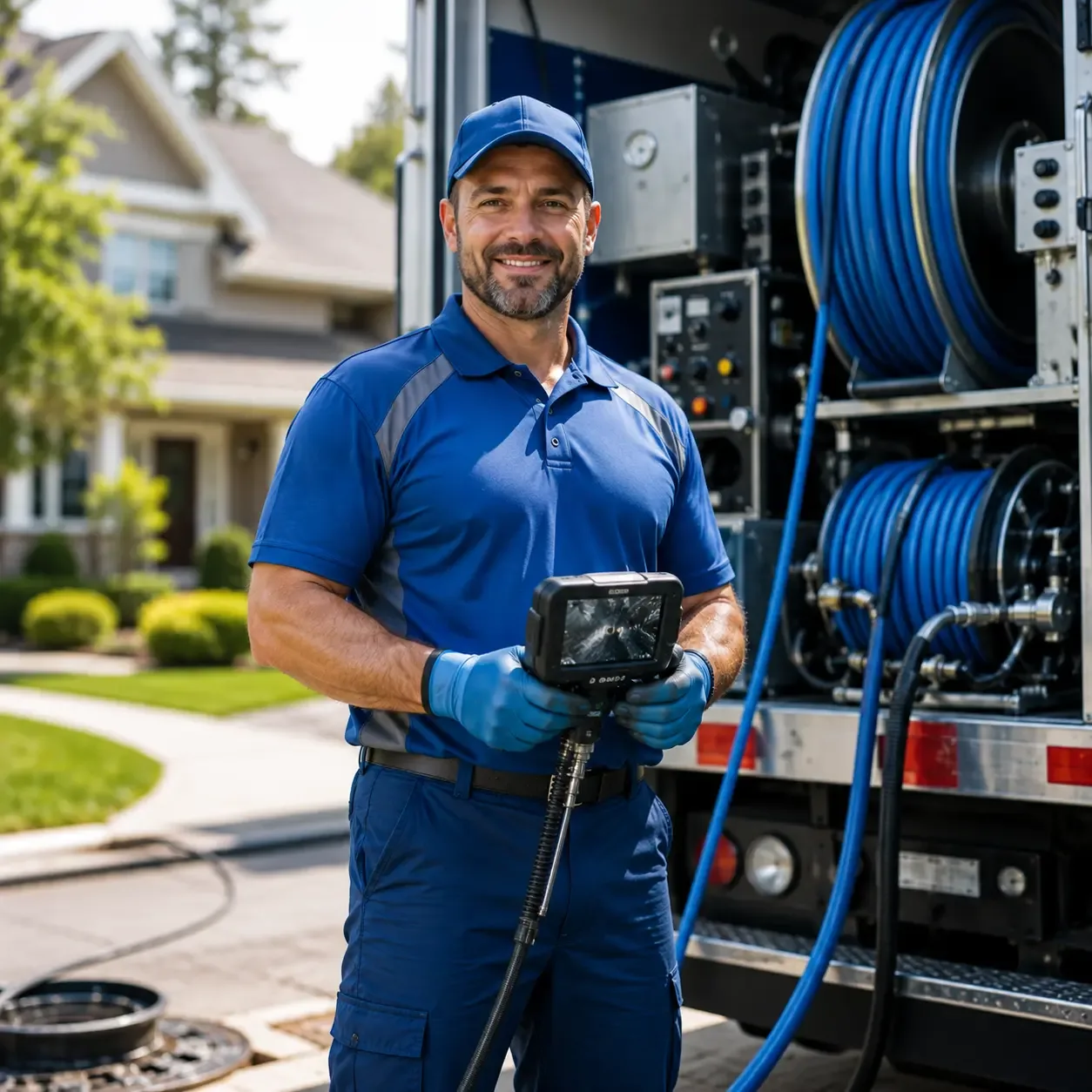 Local outdoor drain cleaning specialists in Converse, LA